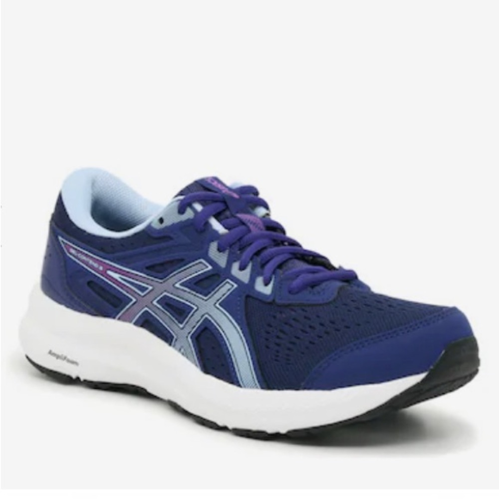 ASICS Contend 8 Running Shoe Royal Blue Worn Once Ortholite